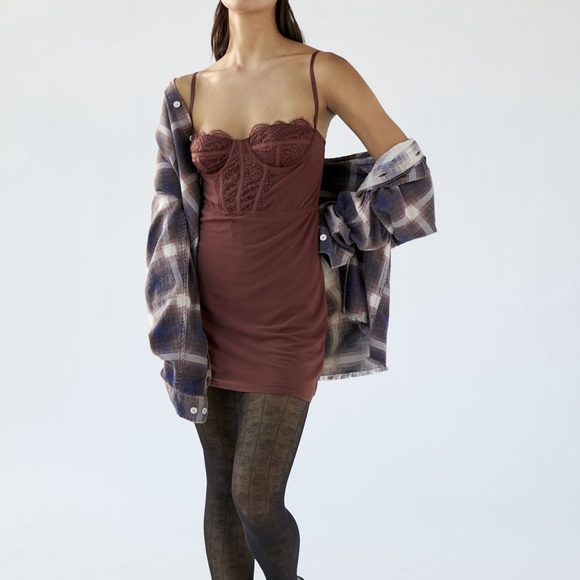 Urban Outfitters Dresses & Skirts - Urban Outfitters Modern Love Bustier Mini Dress